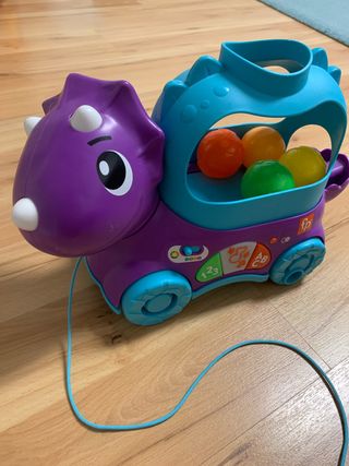Juguete de arrastre con pelotas 
