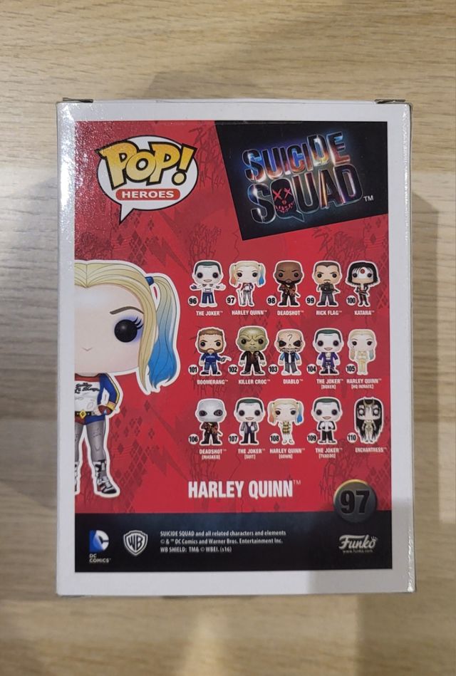 Funko Pop Harley Quinn Suicide Squad #97
