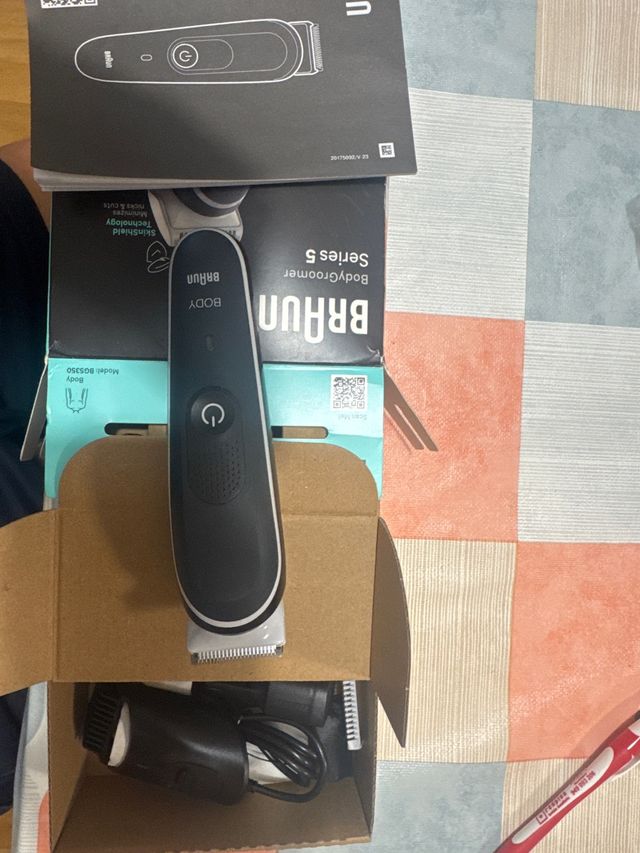 Afeitadora Corporal Braun BodyGroomer Series 5.