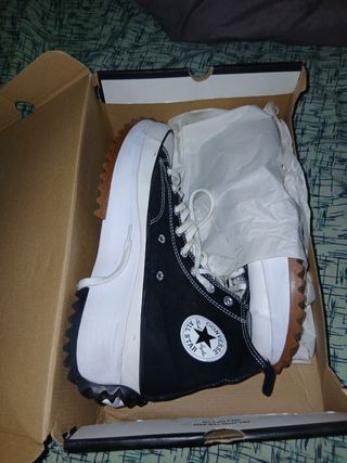 Converse Run Star Hike Negras Talla 45