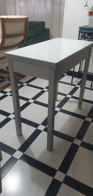 Mesa de cocina cuadrada
Blanca Gris Mate 