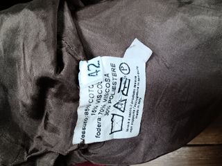 Gonna invernale patchwork marrone