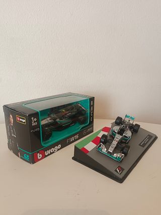 Pack 2x Mercedes F1 Lewis Hamilton