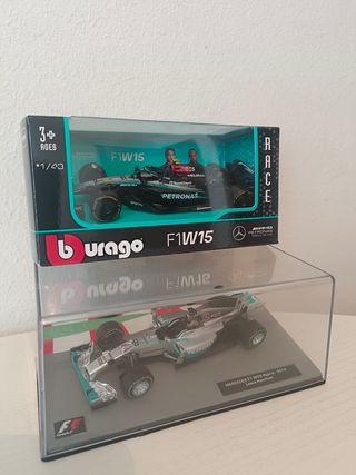 Pack 2x Mercedes F1 Lewis Hamilton