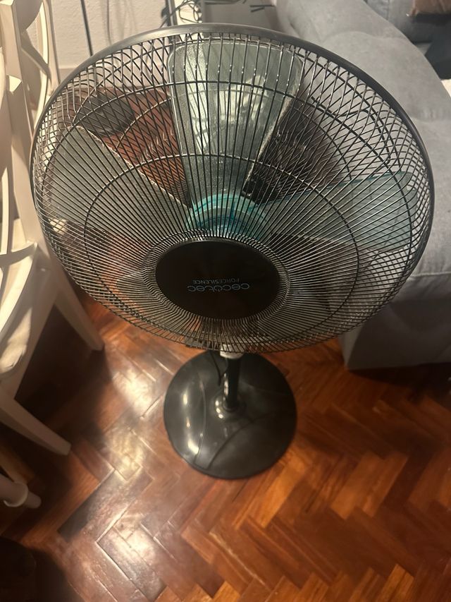 Ventilador Cecotec Negro y Turquesa
