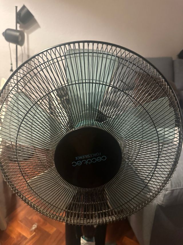 Ventilador Cecotec Negro y Turquesa