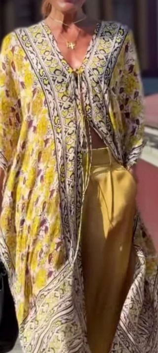 Kaftán Kimono Zara