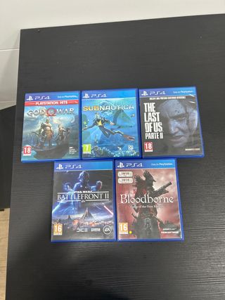 Juegos PS4: God of War, Subnautica, TLOU2...