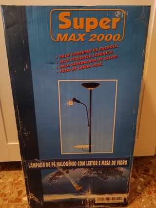 Lámpara de Pie Halógena Super MAX 2000
