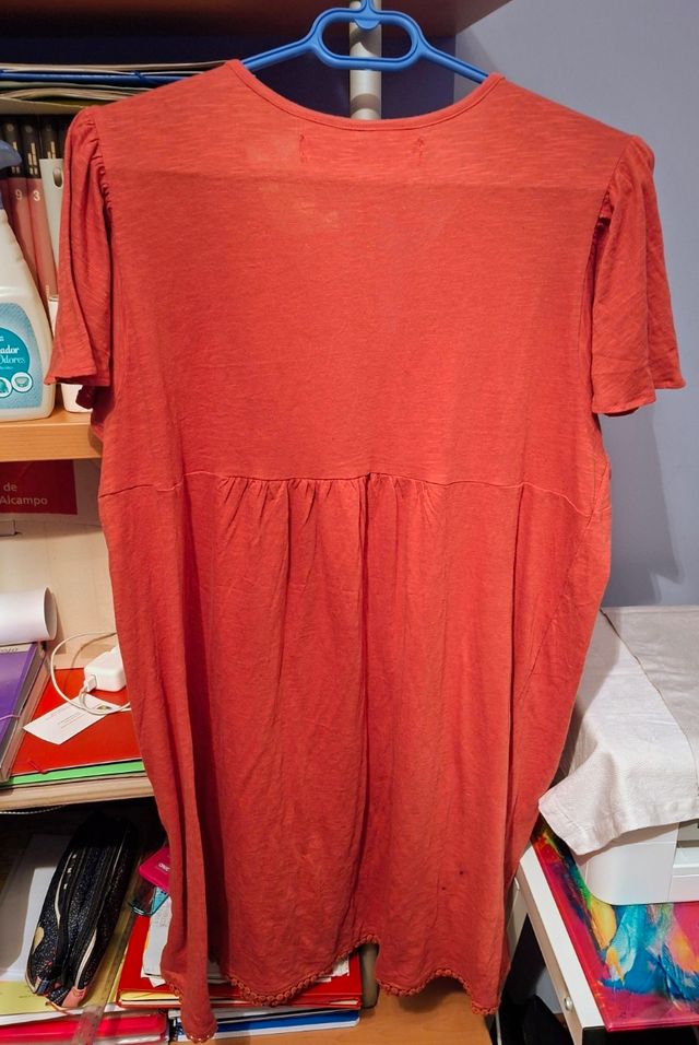 Abito a tunica corta rosso da donna Secret