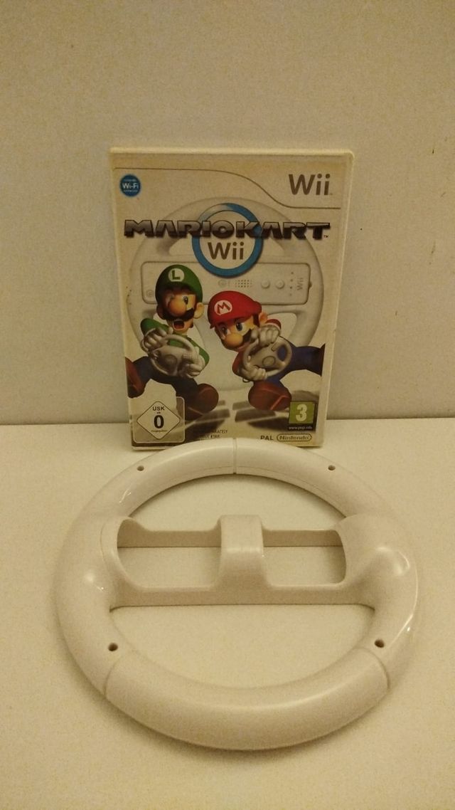 Mario Kart Wii + Volante