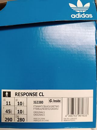 Zapatillas Adidas plateadas y blancas sin estrenar