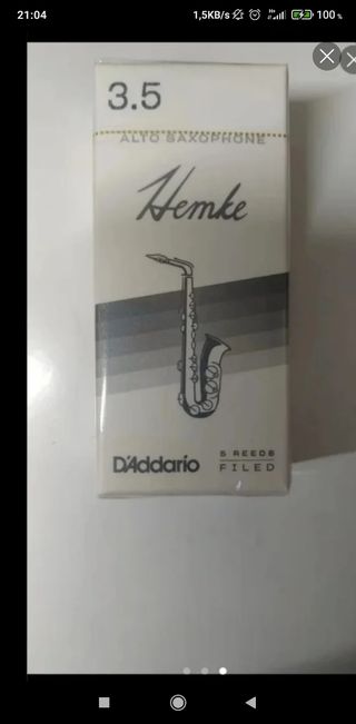 4 Cañas Hemke 3.5 Saxo Alto