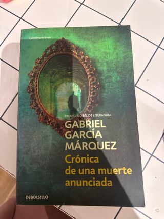 Libro Crónica de una muerte anunciada