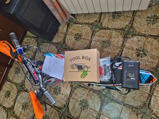 Mini moto eléctrica infantil