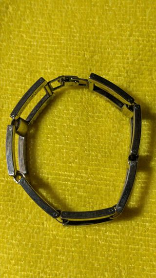 Pulsera Plata Maciza.