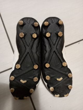 Scarpe da calcio Nike bianche e nere