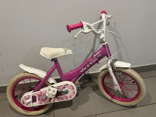 Bicicleta infantil rosa Paw Patrol