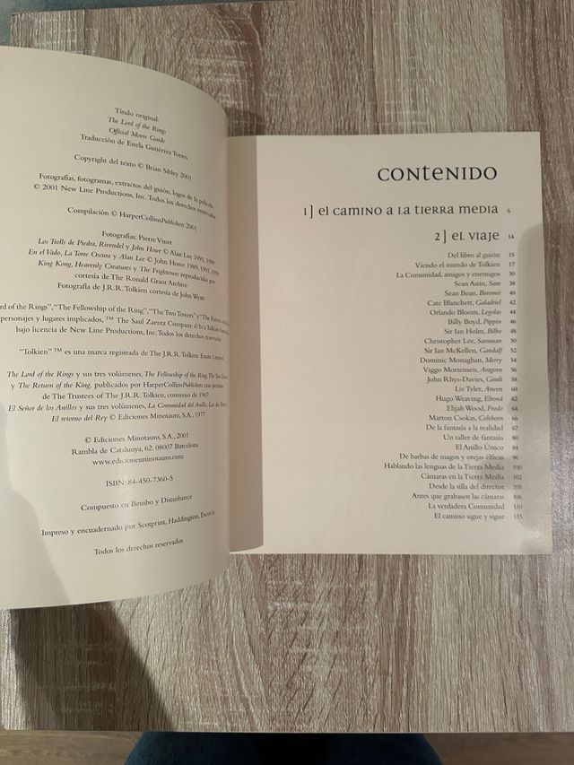 El señor de los anillos guía oficial d la película