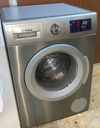 Lavadora Bosch Serie 6 Acero