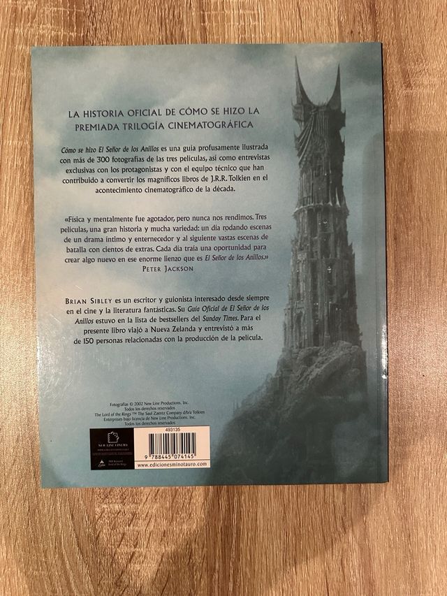 Cómo se hizo el señor de los anillos