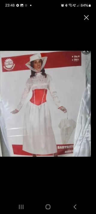 Disfraz Mary Poppins Mujer Carnaval