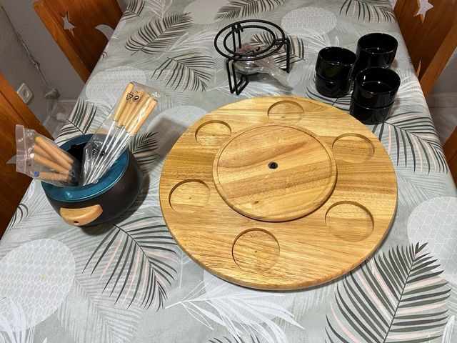 Set de Fondue (NUEVA), con Accesorios