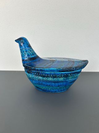 Portaoggetti uccello Bitossi ceramiche