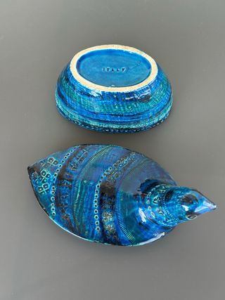 Portaoggetti uccello Bitossi ceramiche