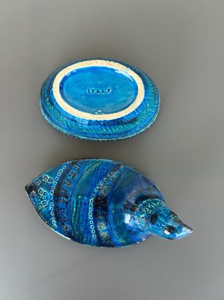 Portaoggetti uccello Bitossi ceramiche