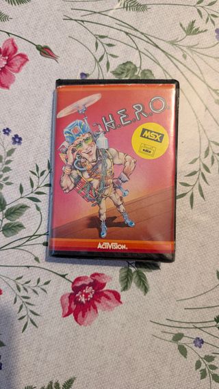 Videojuego MSX H.E.R.O. Activision