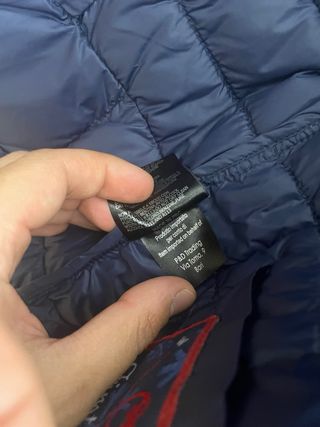 Malefemale Piumino Blu Taglia S