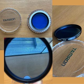 Tamron Filtro Obiettivo 55mm BLU 80A blue 55 foto