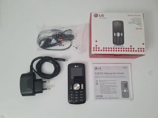 Móvil LG GB102 Negro para Mayores