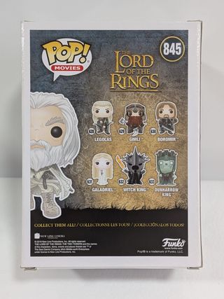 Funko Pop Gandalf Blanco 845 Señor Anillos