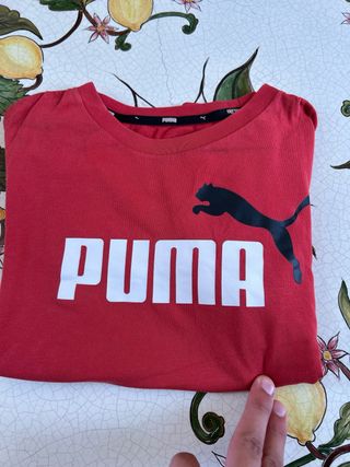 Maglia Puma Bambino Rossa