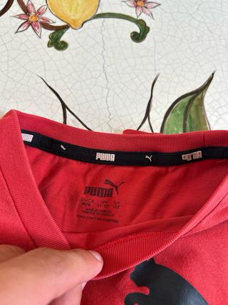 Maglia Puma Bambino Rossa