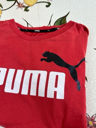 Maglia Puma Bambino Rossa