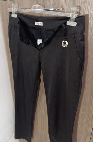 Pantaloni neri donna elastane XL