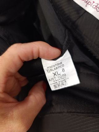 Pantaloni neri donna elastane XL