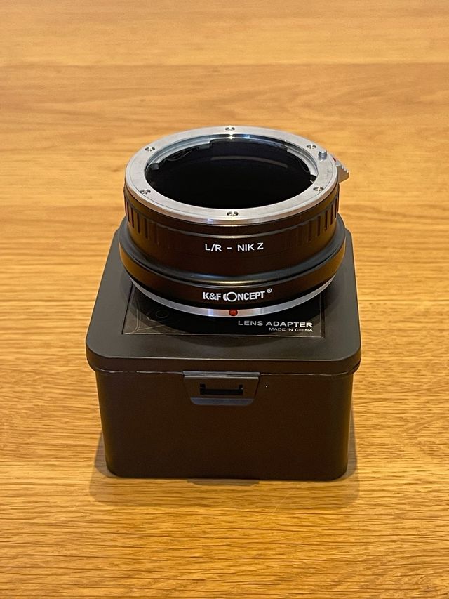 Adaptador K&F Concept Nikon Z a Leica R