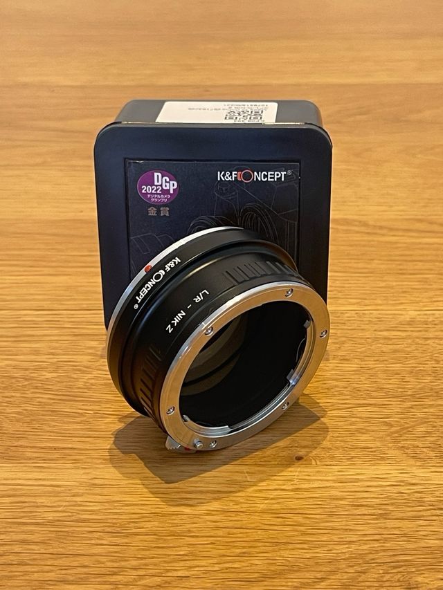 Adaptador K&F Concept Nikon Z a Leica R