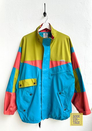 Chaqueta Colmar Vintage Color Block Talla XL