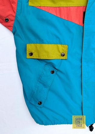 Chaqueta Colmar Vintage Color Block Talla XL
