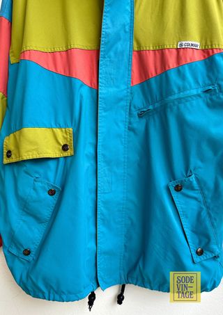 Chaqueta Colmar Vintage Color Block Talla XL