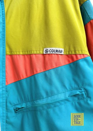 Chaqueta Colmar Vintage Color Block Talla XL
