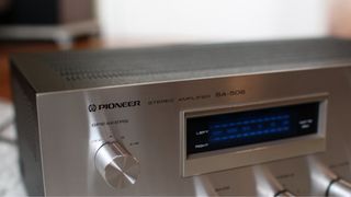 Amplificador Vintage Pioneer SA-508 Plata