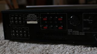 Amplificador Vintage Pioneer SA-508 Plata