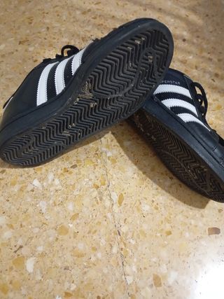 Zapatillas Adidas Superstar Negras