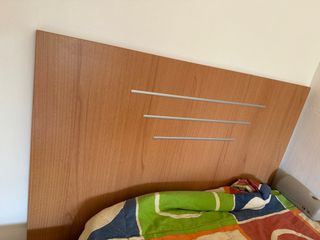 Cabecero Cama 90 Madera y Metal
